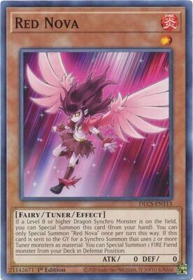 Red Nova - DLCS-EN113 - Common 1st Edition Dragons of Legend The Complete Series 1st Edition Singles