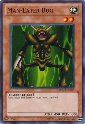 Man-Eater Bug - DEM1-EN005 - Common Yu-Gi-Oh! Promos: Other (Espanol)