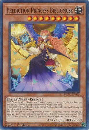 Prediction Princess Bibliomuse - DABL-EN019 - Common 1st Edition Darkwing Blast 1st Edition Singles