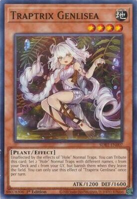 Traptrix Genlisea - SDBT-EN007 - Common 1st Edition Beware of Traptrix 1st Edition Singles