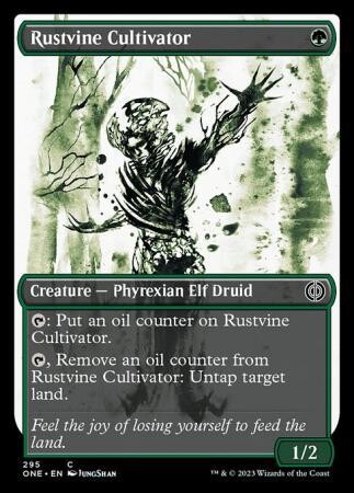 Rustvine Cultivator 295 Showcase Ichor Phyrexia All Will Be One Collector Booster Singles