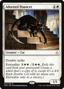 Adorned Pouncer 002/199 Hour of Devastation Singles