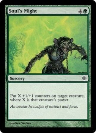 Soul&#39;s Might
Shards of Alara Singles