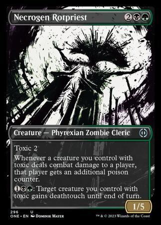 Necrogen Rotpriest 296 Showcase Ichor
Phyrexia All Will Be One Collector Booster Singles