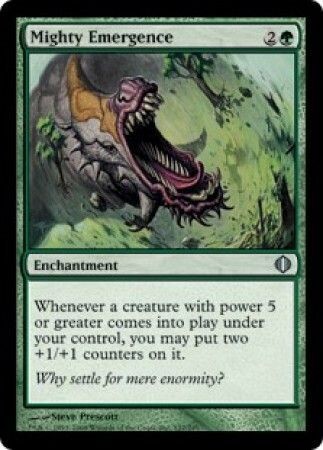 Mighty Emergence
Shards of Alara Singles