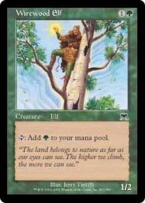 Wirewood Elf Onslaught Singles