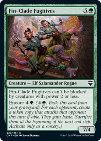 Fin-Clade Fugitives 227/361 Commander Legends Singles