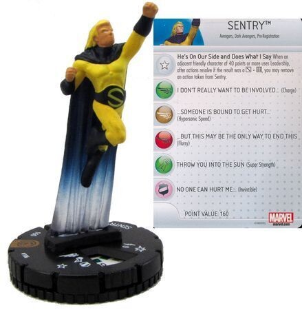 Sentry #106 Civil War Storyline Marvel Heroclix
Marvel: Civil War Storyline