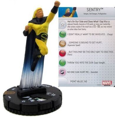 Sentry #106 Civil War Storyline Marvel Heroclix
Marvel: Civil War Storyline
