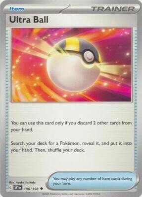 Ultra Ball - 196/198 - Uncommon Scarlet &amp; Violet (Base Set) Singles