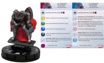 SH Ultron (Phalanx) #055a/#055b Chase Rare Age of Ultron Marvel Heroclix
Marvel: Age of Ultron Sin Tarjeta