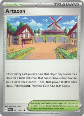 Artazon - 171/193 - Uncommon Scarlet &amp; Violet: Paldea Evolved Singles