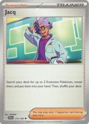 Jacq - 175/198 - Uncommon Scarlet &amp; Violet (Base Set) Singles
