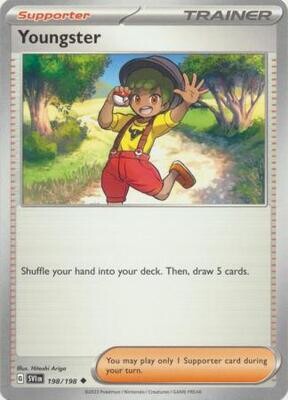 Youngster - 198/198 - Uncommon Scarlet &amp; Violet (Base Set) Singles (Español)