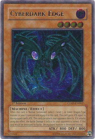 Ultimate Rare - Cyberdark Edge - CDIP-EN002 1st Edition
Cyberdark Impact [CDIP] 1st Edition Singles