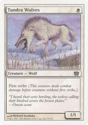 Tundra Wolves 54/350 - MTG 8th Edition Singles