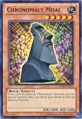 Chronomaly Moai - REDU-EN014 - Common Unlimited
Return of the Duelist Unlimited Singles