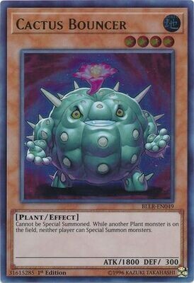 Cactus Bouncer - BLLR-EN049 - Ultra Rare 1st Edition Battles of Legend: Light&#39;s Revenge Singles (español)