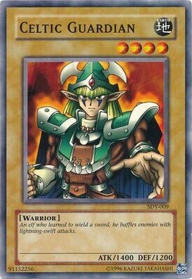 Celtic Guardian - SDY-009 - Common Unlimited Starter Deck: Yugi [SDY] Unlimited Singles
