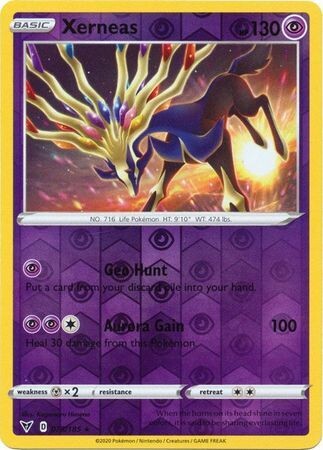 Xerneas - 078/185 - Holo Rare Reverse Holo
Sword &amp; Shield: Vivid Voltage Reverse Holo Singles