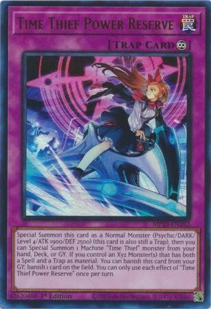 SH Time Thief Power Reserve - MP23-EN282 - Ultra Rare 1st Edition
Mega Tin 2023 Dueling Heroes Singles