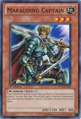Marauding Captain - YS11-EN015 - Common 1st Edition
Starter Deck: Dawn of the Xyz 1st Edition Singles *Espanol*