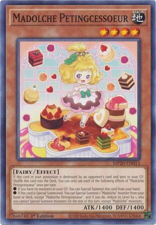 Madolche Petingcessoeur - MP20-EN013 - Common 1st Edition 2020 Mega-Tin: Lost Memories 1st Edition Singles