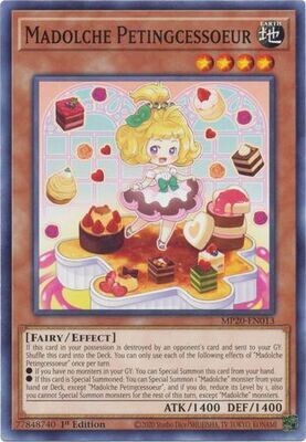 Madolche Petingcessoeur - MP20-EN013 - Common 1st Edition 2020 Mega-Tin: Lost Memories 1st Edition Singles (espanol)