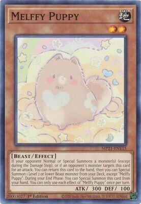 Melffy Puppy - MP21-EN115 - Common 1st Edition 2021 Mega-Tin: Ancient Battles 1st Edition Singles