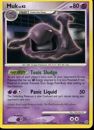 Muk - 56/132 - Uncommon
Diamond &amp; Pearl: Secret Wonders Singles