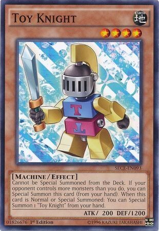 Toy Knight - SECE-EN093 - Common 1st Edition Secrets of Eternity (SECE) 1st Edition Singles