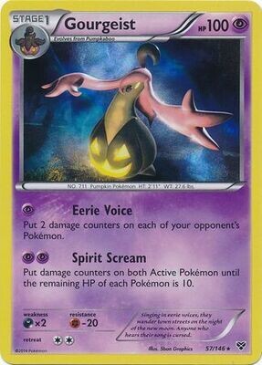 Gourgeist - 57/146 - Holo Rare
XY (Base Set) Singles