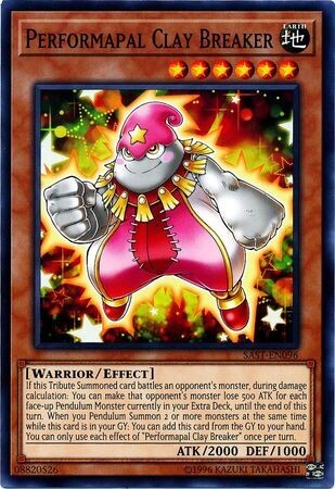 Performapal Clay Breaker - SAST-EN096 - Common Unlimited Savage Strike Unlimited Singles