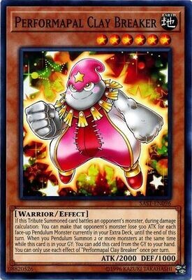 Performapal Clay Breaker - SAST-EN096 - Common Unlimited Savage Strike Unlimited Singles