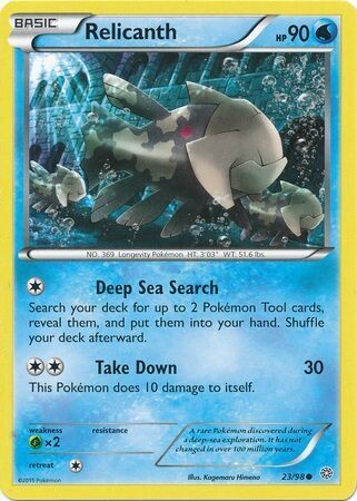 Relicanth - 23/98 - Common
XY: Ancient Origins Singles