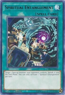 Spiritual Entanglement - CHIM-EN065 - Rare 1st Edition Chaos Impact 1st Edition Singles (espanol)