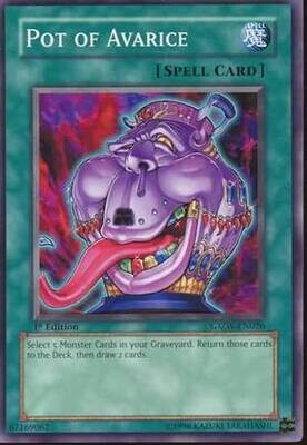 Pot of Avarice - SDZW-EN026 - Common 1st Edition Structure Deck: Zombie World 1st Edition Singles