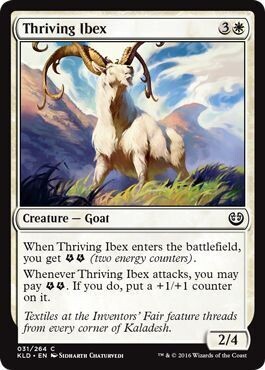 Thriving Ibex 031/264
Kaladesh Singles
