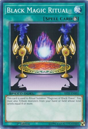 Black Magic Ritual - SBTK-EN002 - Common 1st Edition Speed Duel: Trials of the Kingdom Singles
