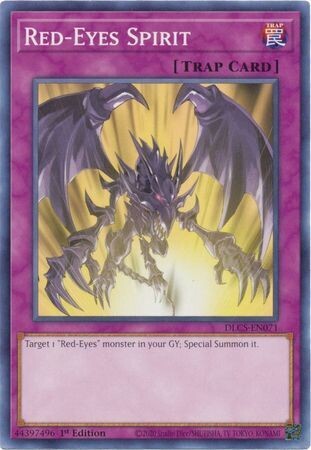 Red-Eyes Spirit - DLCS-EN071 - Common 1st Edition
Dragons of Legend The Complete Series 1st Edition Singles