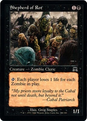 Shepherd of Rot 168/350 - Onslaught Singles
