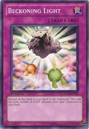 Beckoning Light - SDLS-EN036 - Common 1st Edition Structure Deck: Lost Sanctuary 1st Edition Singles