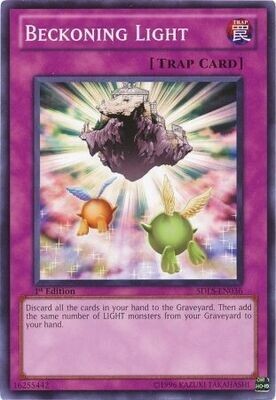 Beckoning Light - SDLS-EN036 - Common 1st Edition Structure Deck: Lost Sanctuary 1st Edition Singles