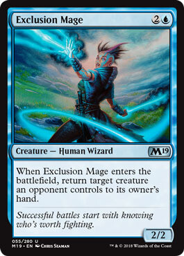 Exclusion Mage 055/280
Magic 2019 (M19) Singles