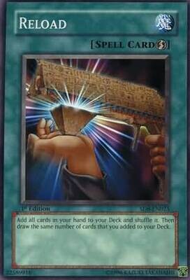 Reload - SD8-EN023 - Common 1st Edition
Structure Deck: Lord of the Storm [SD8] 1st Edition Singles