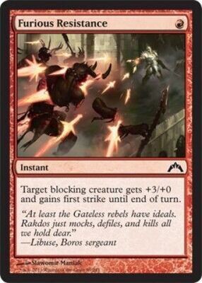 Furious Resistance 93/249 - Gatecrash Singles (Español)
