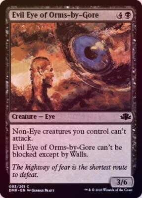 Evil Eye of Orms-by-Gore 083/261 - Foil Dominaria Remastered Foil Singles