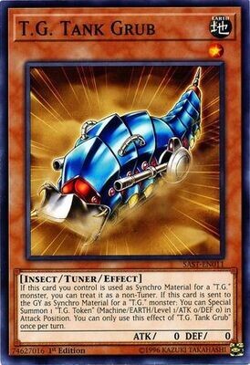 T.G. Tank Grub - SAST-EN011 - Common 1st Edition Savage Strike 1st Edition Singles