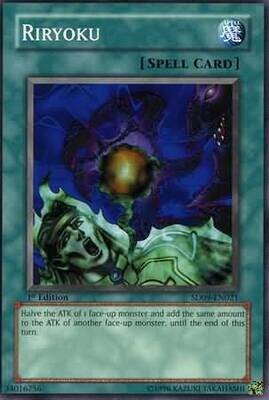 Riryoku - SD09-EN021 - Common 1st Edition Structure Deck: Dinosaur&#39;s Rage 1st Edition Singles