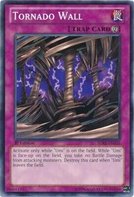 Tornado Wall - SDRE-EN035 - Common 1st Edition Structure Deck: Realm of the Sea Emperor 1st Edition Singles